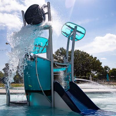 China Outdoor Fun Kids Outdoor Playground Histar Playground Water Park Splash Jet Water Park Slide For Sale for sale