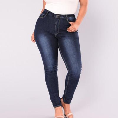 China Factory Price Sustainable Good Quality Plus Size Women Jeans for sale