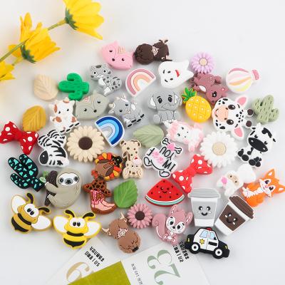 China Reviright Food Grade Viable Custom Gift DIY Pens Bracelet Necklace Pacifier Chain Teeth Chews Focal Beads Wholesale Baby Teething Toys for sale