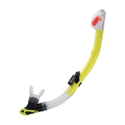 China Best Selling Diving Swimming Snorkeling Easy Breathing Diving Tube Snorkeling Silicone Underwater Snorkeling for sale