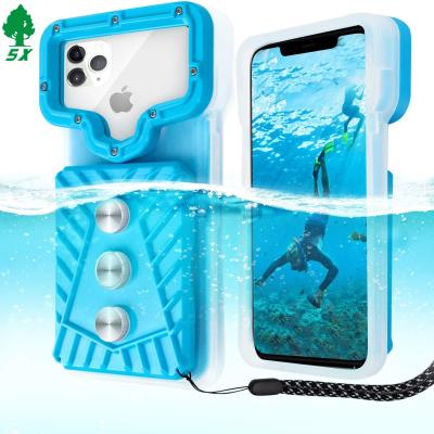 China Selling Dropproof Bag Waterproof Inflatable Whole Phone Case Dirtproof Mobile Phone Case With Lanyard for sale