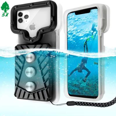 China 2021 New Arrival Waterproof Mobile Phone Case Unique Pocket Waterproof Phone Case For Mobile Phone for sale