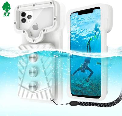 China 2021 New Factory Unique Hot Sale 20M/67Ft Diving Waterproof Phone Case In Hand Waterproof for sale