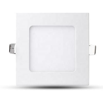 China Square Desktop Ceiling Down Recessed 3W LED Panel Light for sale