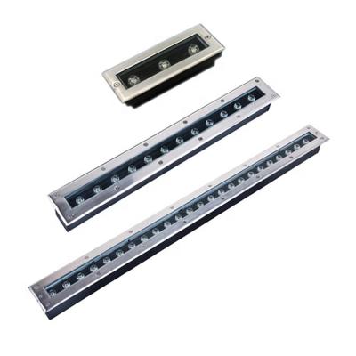 China Waterproof IP67 3W 4W 5W 6W 9W 12W 16W 18W 24WIn-ground LED LANDSCAPE Light in Ground Linear LED Ground Light IP67 for sale