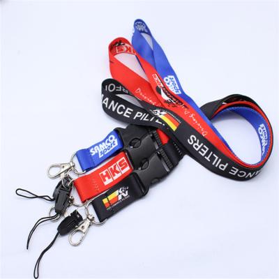 중국 High Quality Promotional Woven Lanyard with logo design and sample free 판매용