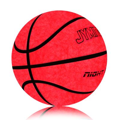 China Sports Training Game.Sports Online Customization PU Leather JYMINGDE Logo Promotional Custom Indoor Game Heavy Ball Black Leather Mini Basketball for sale