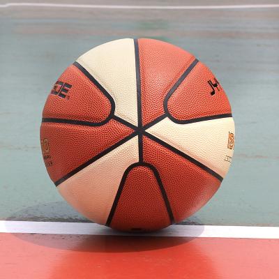 China Sports Customizable Game.Sports High Quality Hot Sale Size 6 Leather Basketball Training Smart Ball For Game for sale