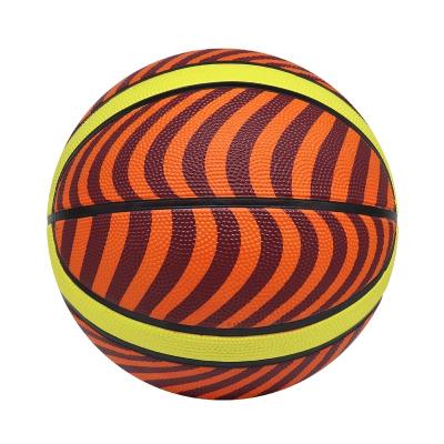 China New Factory Design Match JYMINGDE Logo Basketball Ball Direct Sale Online Size 7 for sale