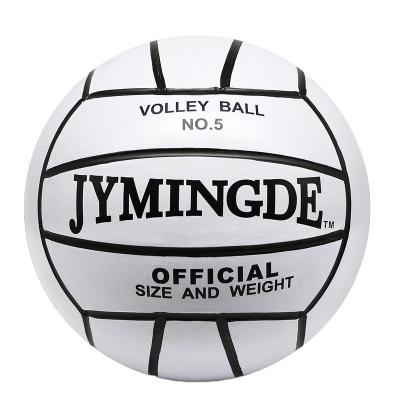 China Volleyball Playing JYMINGDE Custom Print Size and Weight No.5 Volley Ball Official Beach Volleyball for sale