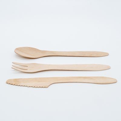 China Viable Eco-Friendly Biodegradable Compostable Wooden Disposable Tableware for sale