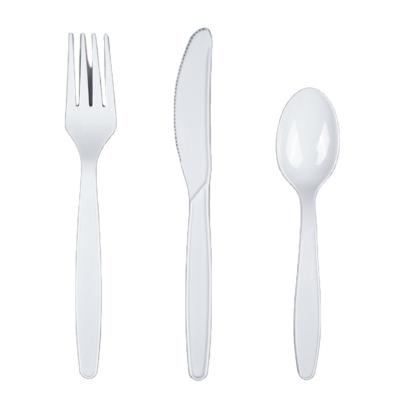 China Degradable Cheap Price Customized Biodegradable Bulk Plastic Chinese Soup Spoon Set for sale