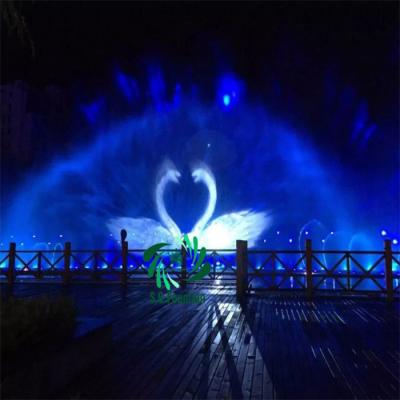 China Professional Outdoor Water Screen Garden Water Fountains Music Dancing Fountain Spout Musical With CE Certificate for sale