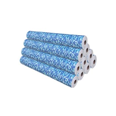 China Factory Price Waterproof Custom Mosaic PVC Pool Liner Anti-ultraviolet PVC Membrane Pool Scratching For Swimming Underground for sale