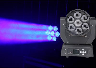 China Full Color LED Moving Head DJ Stage Light 22 / 50 CH DMX512 7 * 20W LED Spot Lamp for sale