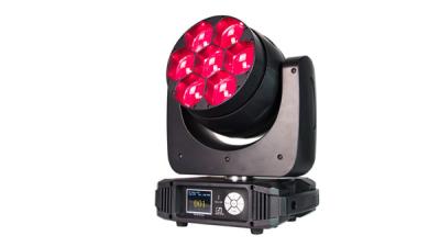 China High Power Beam Moving Head Light , 7*40W Moving Head Disco Lights for sale