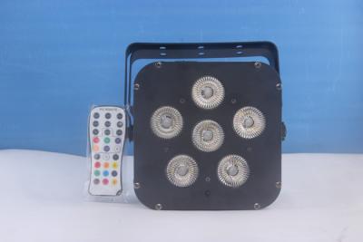 China Auto DJ Stage Lights RGB LED Par Can For Stage Show , DJ , Disco , Studio for sale