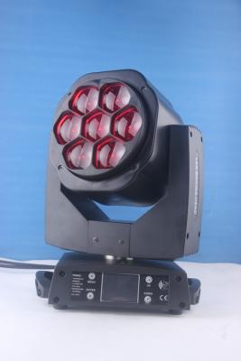 China Stage LED Moving Head Wash Zoom , Wash Mini LED Moving Head LCD Display for sale