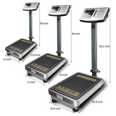 China Digital Weighing Platform Electronic Scale Platform Balance Price Scale Count for sale