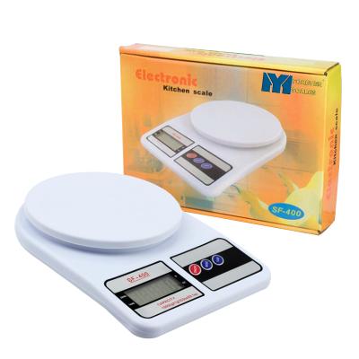 China WITH LID SF 400 Kitchen Scale Digital Kitchen Food Scales Weighing Electronic Kitchen Weight Scale 10kg for sale