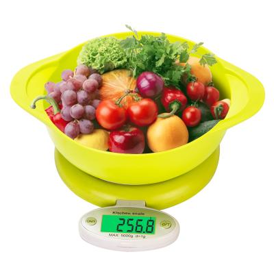 China WITH LID High Precision Kitchen Scale Electronic Kitchen Scale Kitchen Scale with Bowl for sale