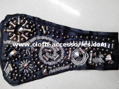 China Ajustes moldeados de cristal/de las señoras Kurta Applique moldeado bronce de cañón del cuello en venta