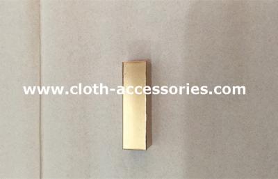 China Rectangle Metal Garment Accessories Metal Slider with SGS certification for sale