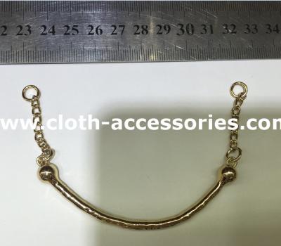 China Rose Gold Metal Garment Accessories / Chain Collar Necklace For Lady for sale