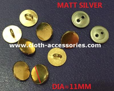 China 11mm Custom Metal Sewing Buttons / Zinc Alloy Button For Lady Dress for sale