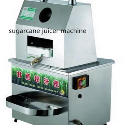 China Hot selling machine /beverage fruit shop sugarcane juice squeezer/juice extraction sugarcane/press making machine for sale