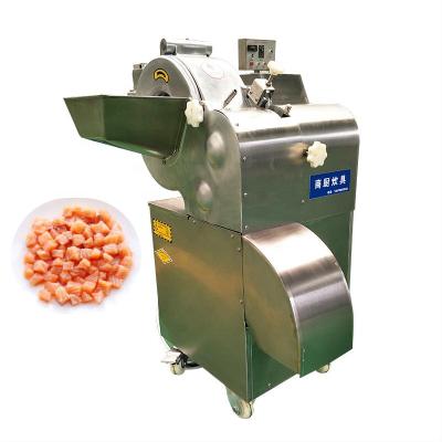 China High efficiency fruit dicer machine vegetable dicing cutter machine chocolate slicing crushing machine for sale