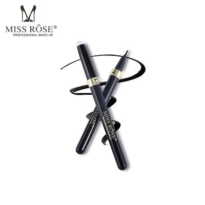 China Single Head Eyeliner Structure Fountain Pen Eyeliner Pen Matte Waterproof Black Border Eyeliner Pencil for sale