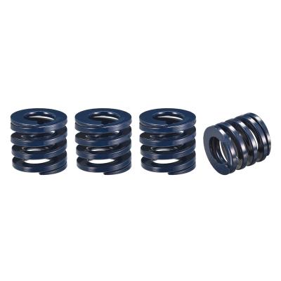 China Other Die Spring, 4pcs 27mm OD 30mm Long Load Spiral Stamping Light Compression, Blue for sale