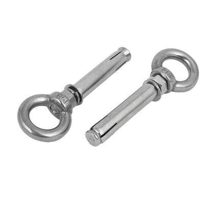 China Wall Stainless Steel Steel Expansion Screws Closed Hook Shield Bolts for sale