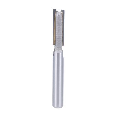 China Tool Turning Router Bit 1/4 Shank 1/4 Inch Cutting Diameter 2 Straight Flutes HSS For Woodworking Milling Cutter Tool for sale