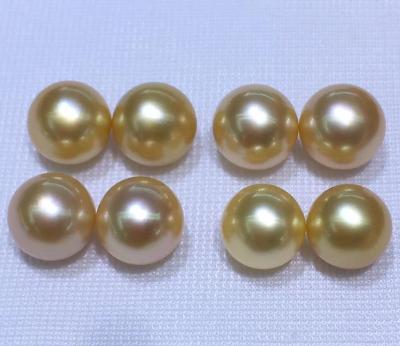 China Wholesale Natural Seawater Pearl Natural Sea Philippines Gold Pearl is basically flawless in 89mm for sale