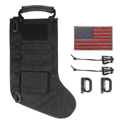 China Hot Sale QUICK DRY Christmas Tactical Stocking With Molle for sale