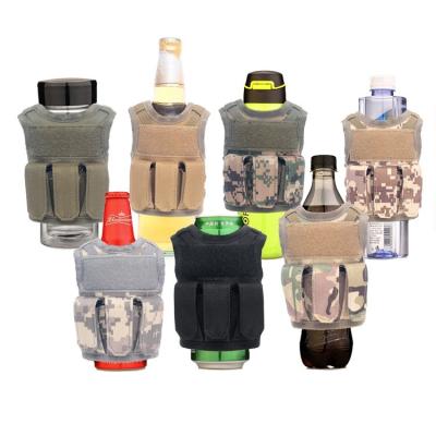 China Polyester Customized Drinking Mini Vest Creative Tactical Adjustable Holder for sale