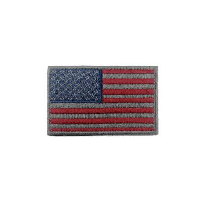 China Viable Embroidered USA Flag Tactical Patch For Backpack Hat Cloth for sale