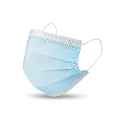 China Large stock wholesale adults 3 ply 3 layer surgical face mask for adult in china for sale