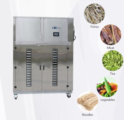 China Energy Saving Tray Type Stainless Steel Racks Food Processing Heat Pump Sterilization Cold Air Fish Dryer Machine AIM for sale