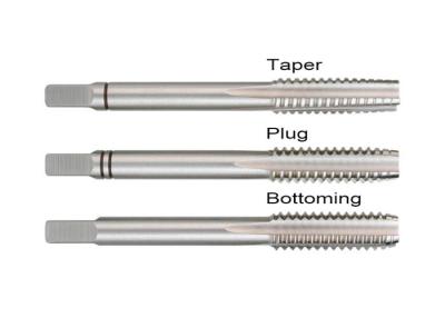 China 66HRC Straight Fluted DIN352 HSS Metric Fine Thread Taps for sale