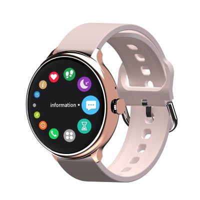 China New Trending Touch Screen Smart Watch K50 Around Touch Women Heart Rate Blood Pressure Monitor Fitness Trackers BT Full Call for sale