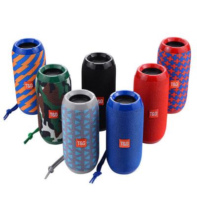 China Hot Product 2021 TWS Stereo Sound TG117 BT Speaker Portable Wireless Radio Waterproof USB Outdoor Speakers for sale