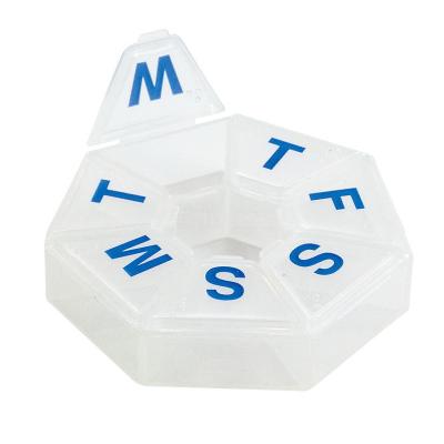 China Promotional Plastic PP 7 Day Pill Box for sale