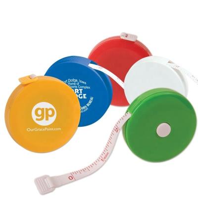 China Promotional Round Tape Measure/Mini Tape Measure/Round Tape Measure 0.75cm x 150cm for sale