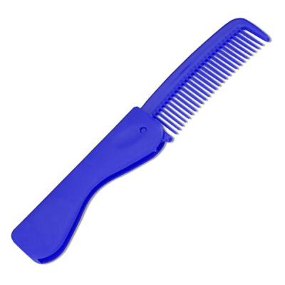 China Promotional Travel Pocket Plastic Folding Hair Comb for sale