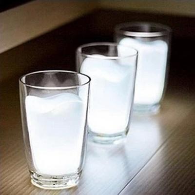 China Lelyi Desk Shape Multifunctional White Milk Cup Lamp Table Lamp Night Light For Bedroom for sale