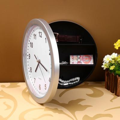 China Class Lelyi Creative Home Security Safe Hidden Storage Secret Wall Clock for sale