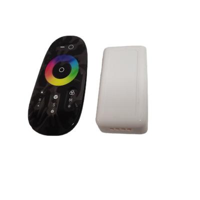 China RGB touch controller shell 2.4GRF remote control rubber shell LED strip RGB RGBW controller touch shell 110x53x20mm for sale